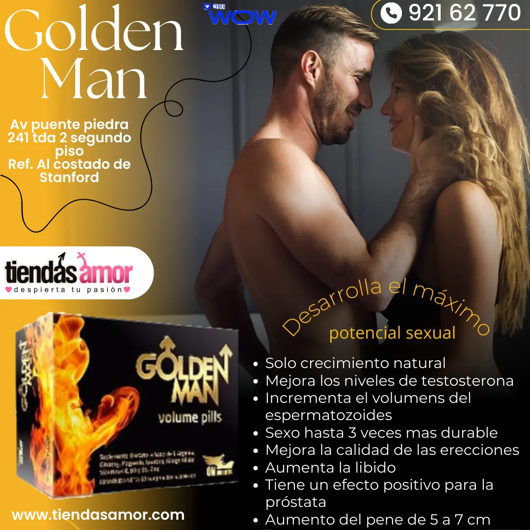 Golden Man Desarrolla el máximo potencial sexual