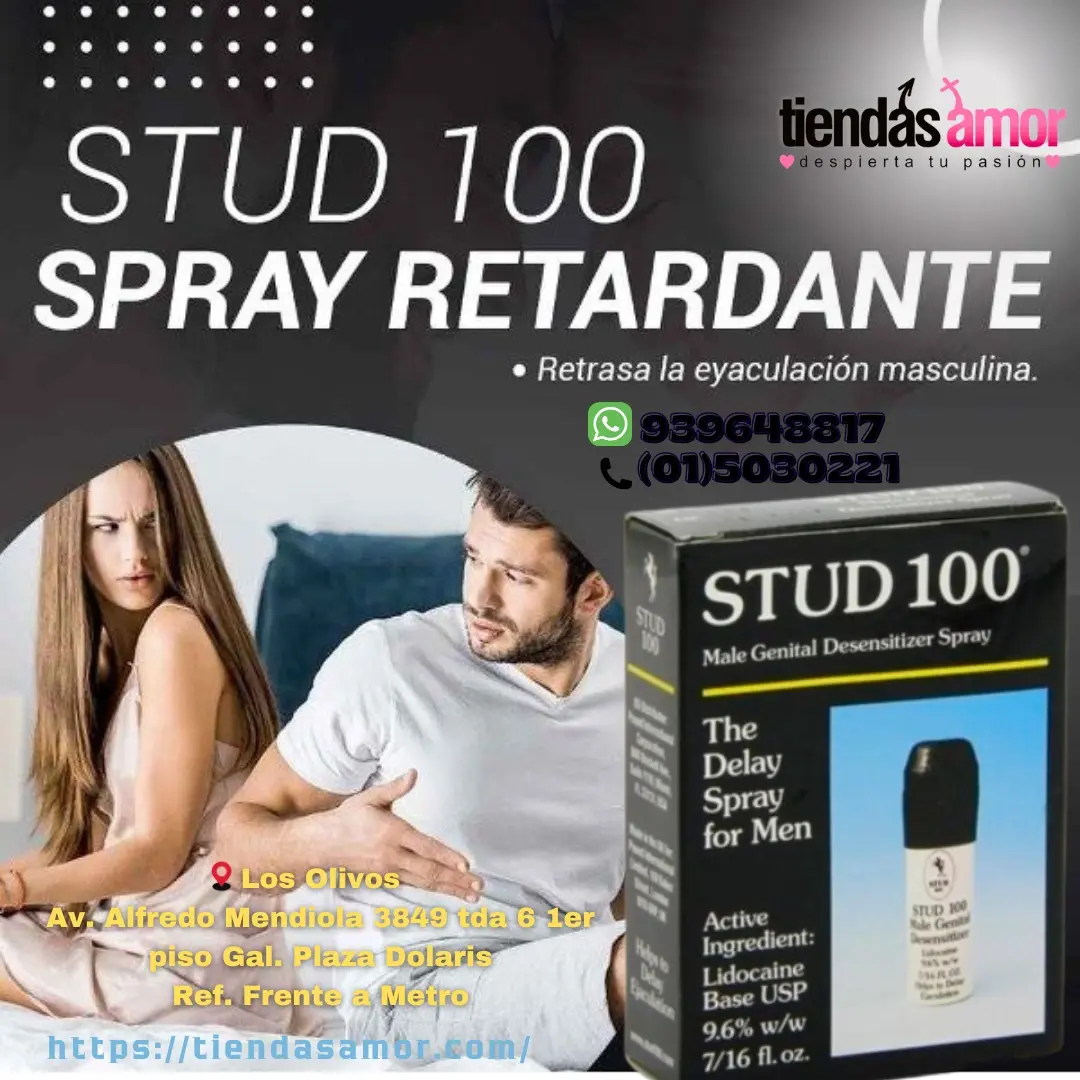 Stud 100 Dorado Original Retardante Masculino - TIENDAS AMOR 