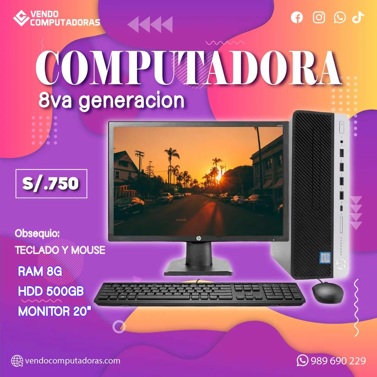  OFERTA ESPECIAL EN PC CORE I5 