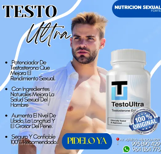 TESTO ULTRA MEJOR VIGORIZANTE PURA TESTOSTERONA POTENCIA 993890429