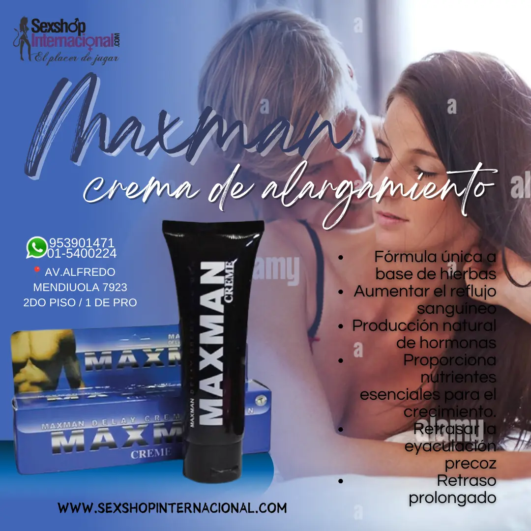 MAXMAN-GEL DE CRECIMIENTO-LOS OLIVOS