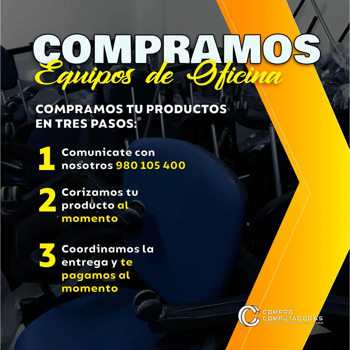 COMPRAMOS EQUIPOS DE OFICINA