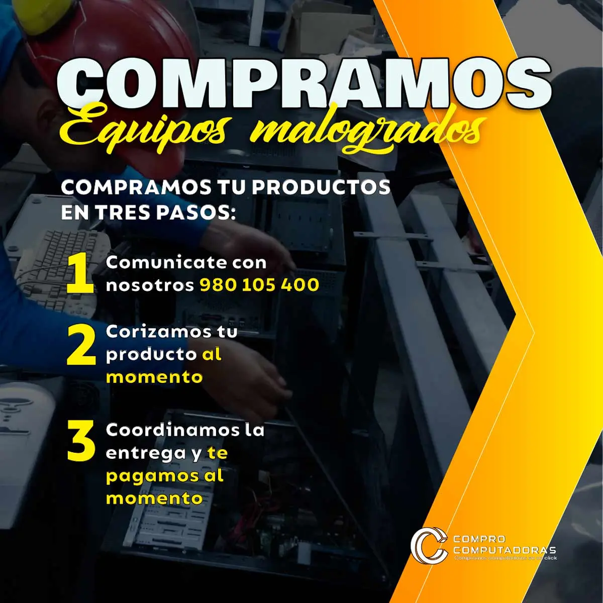 COMPRAMOS EQUIPOS MALOGRADOS