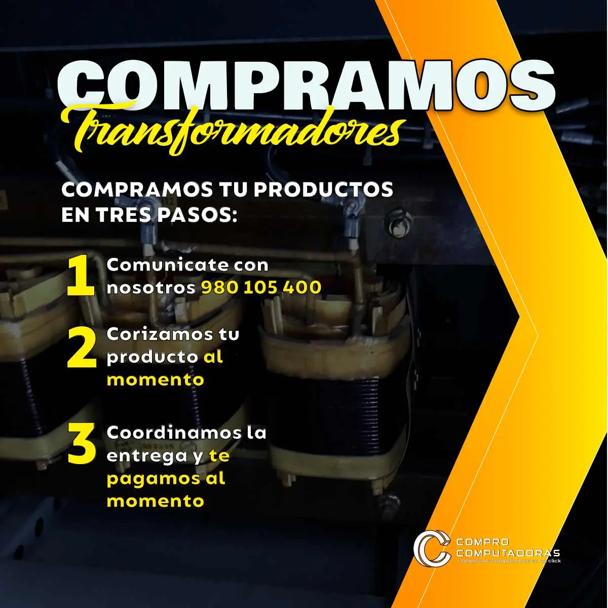 COMPRAMOS TRANSFORMADORES 