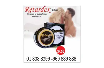 RETARDEXGOLDEN RETARDE DURA MÁS EN LA CAMA SEXSHOP PUENTE PIEDRA c