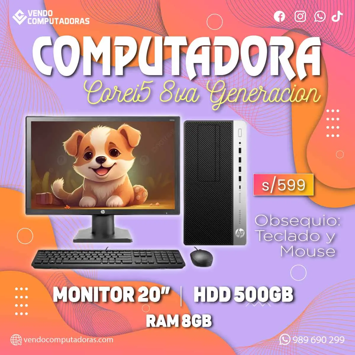 Computadora Completa en Descuento No Te Lo Pierdas 