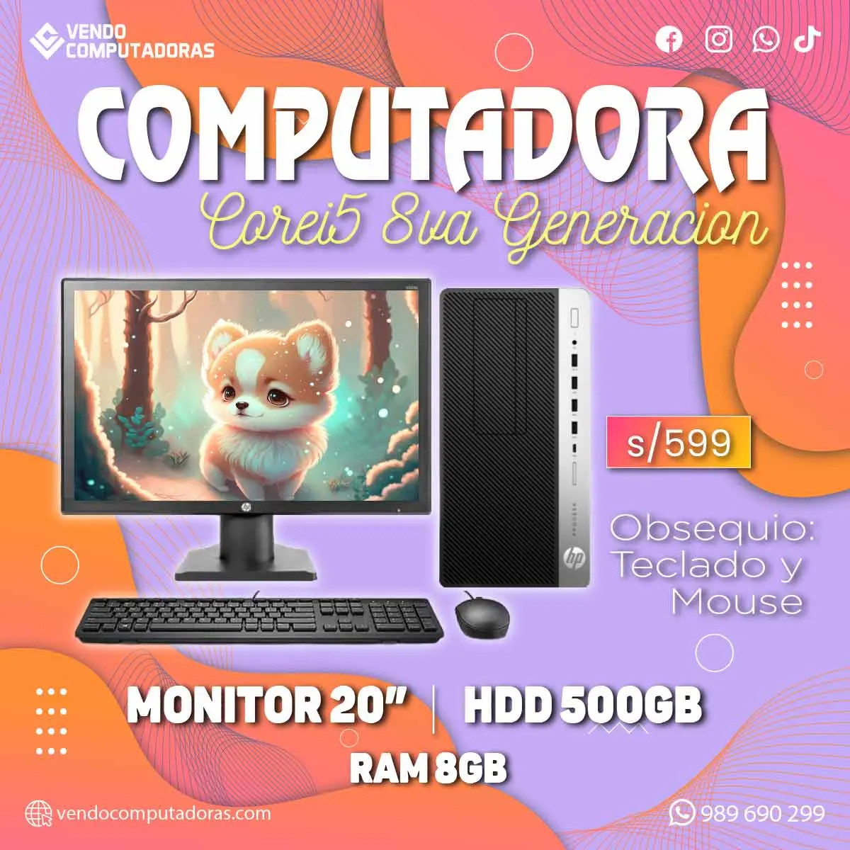 Computadora Completa en Descuento No Te Lo Pierdas 