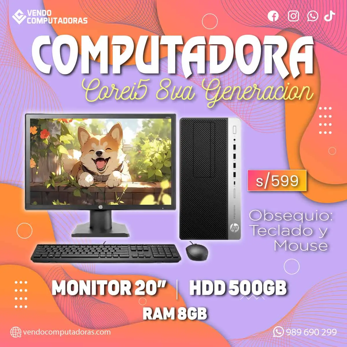 Computadora Completa en Descuento No Te Lo Pierdas 