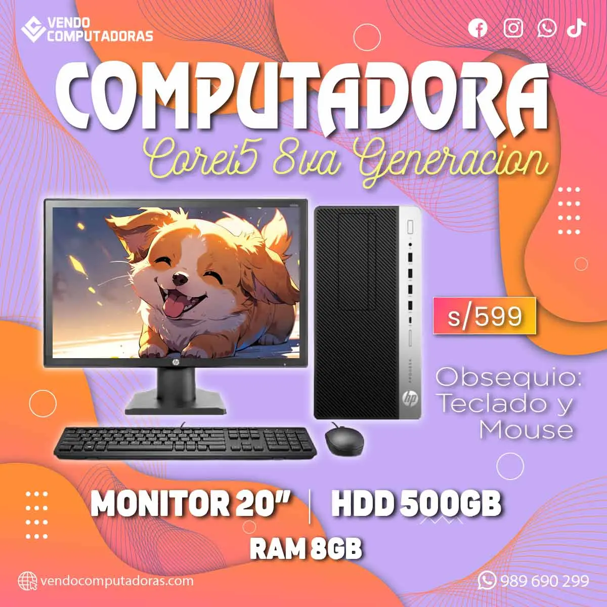 Computadora Completa en Descuento No Te Lo Pierdas 