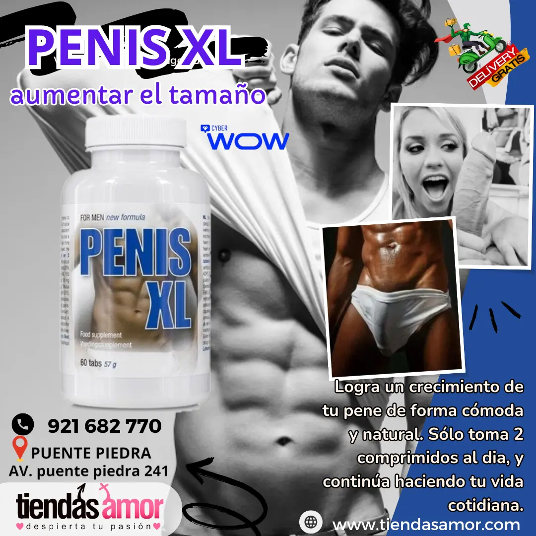 Penis XL Cápsulas Aumento Desarrollador de pene