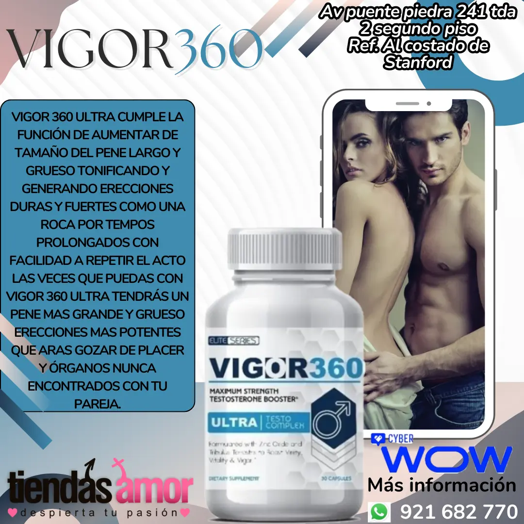 VIGOR 360 ULTRA TESTO COMPLEX Testosterone Rejuvenation Natural