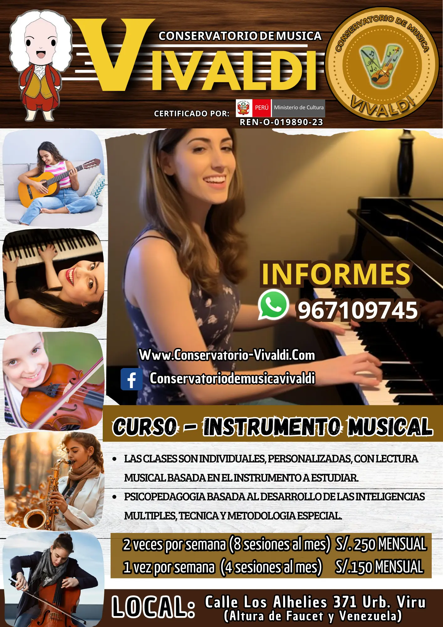 Clases de violin en san miguel - Clases de piano en san miguel