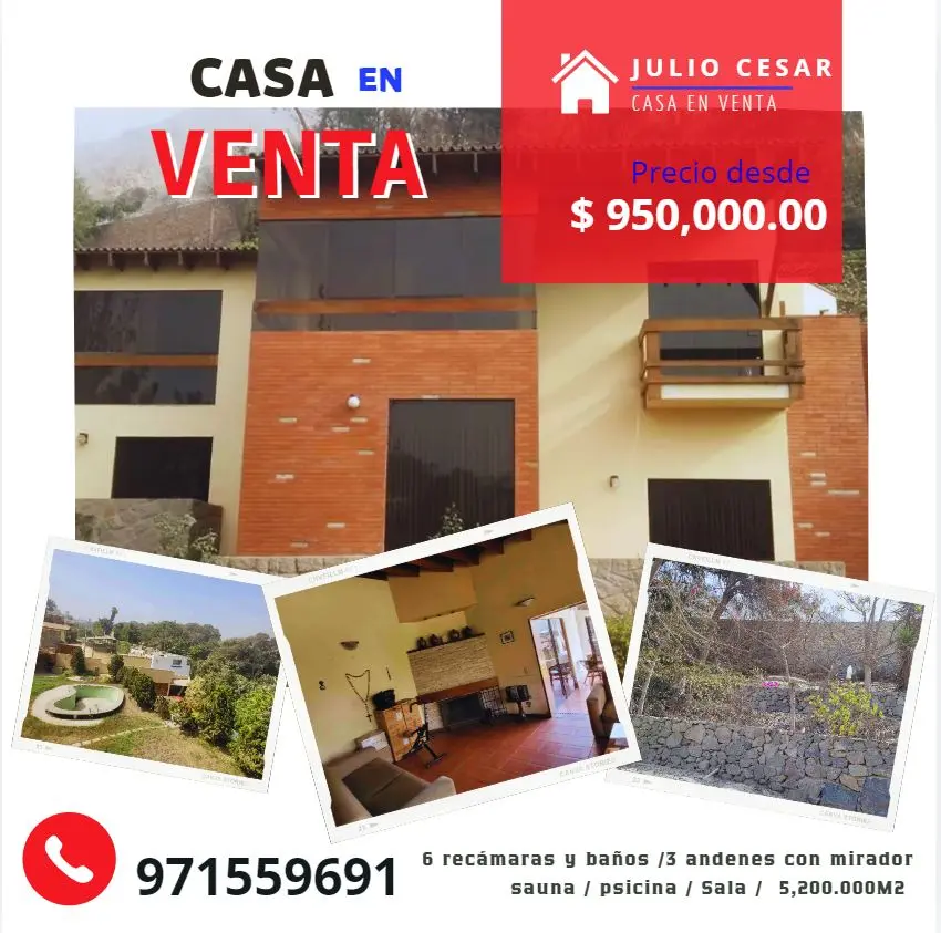 CASA RESIDENCIAL EN CHOSICA 