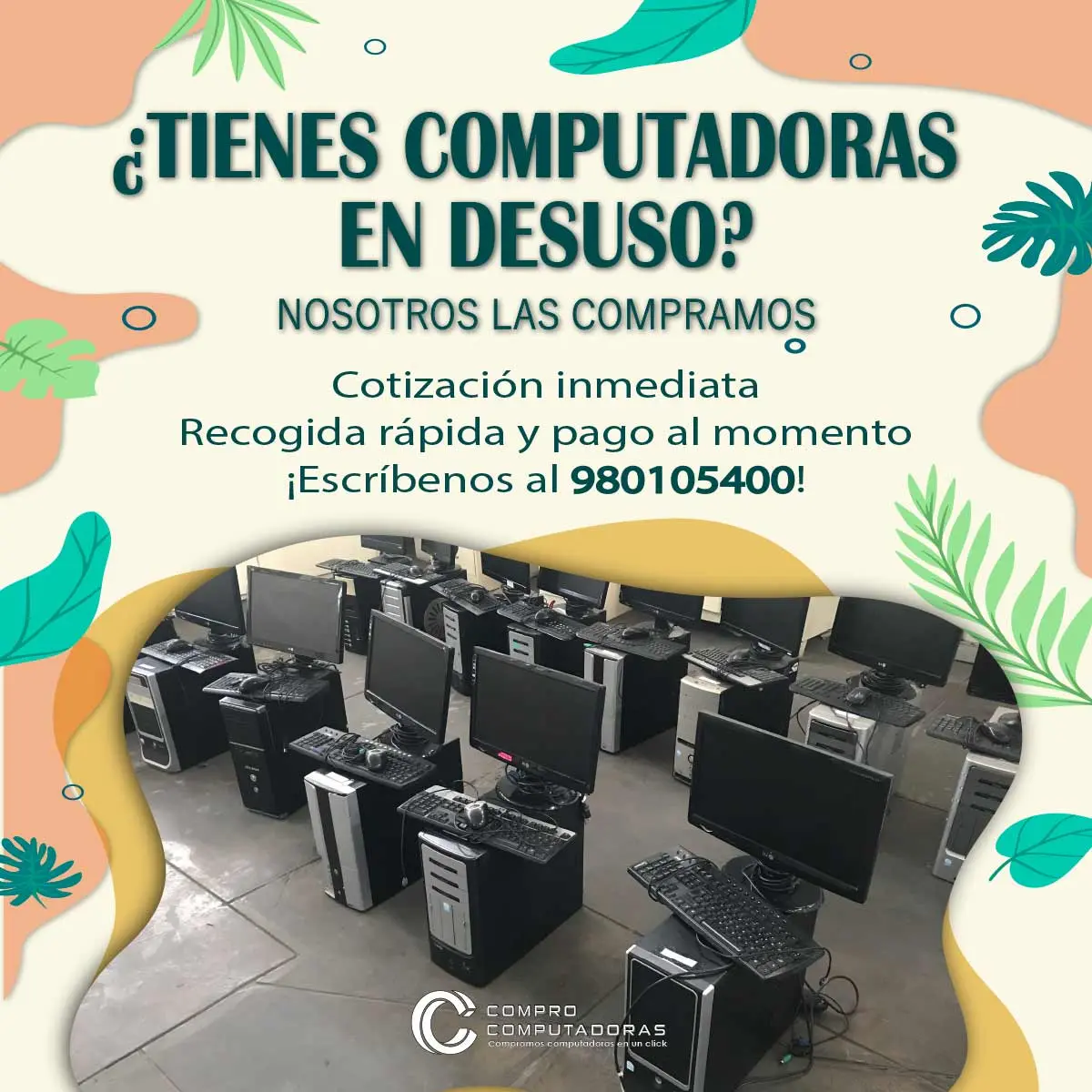 COMPRAMOS EQUIPOS DADOS DE BAJA