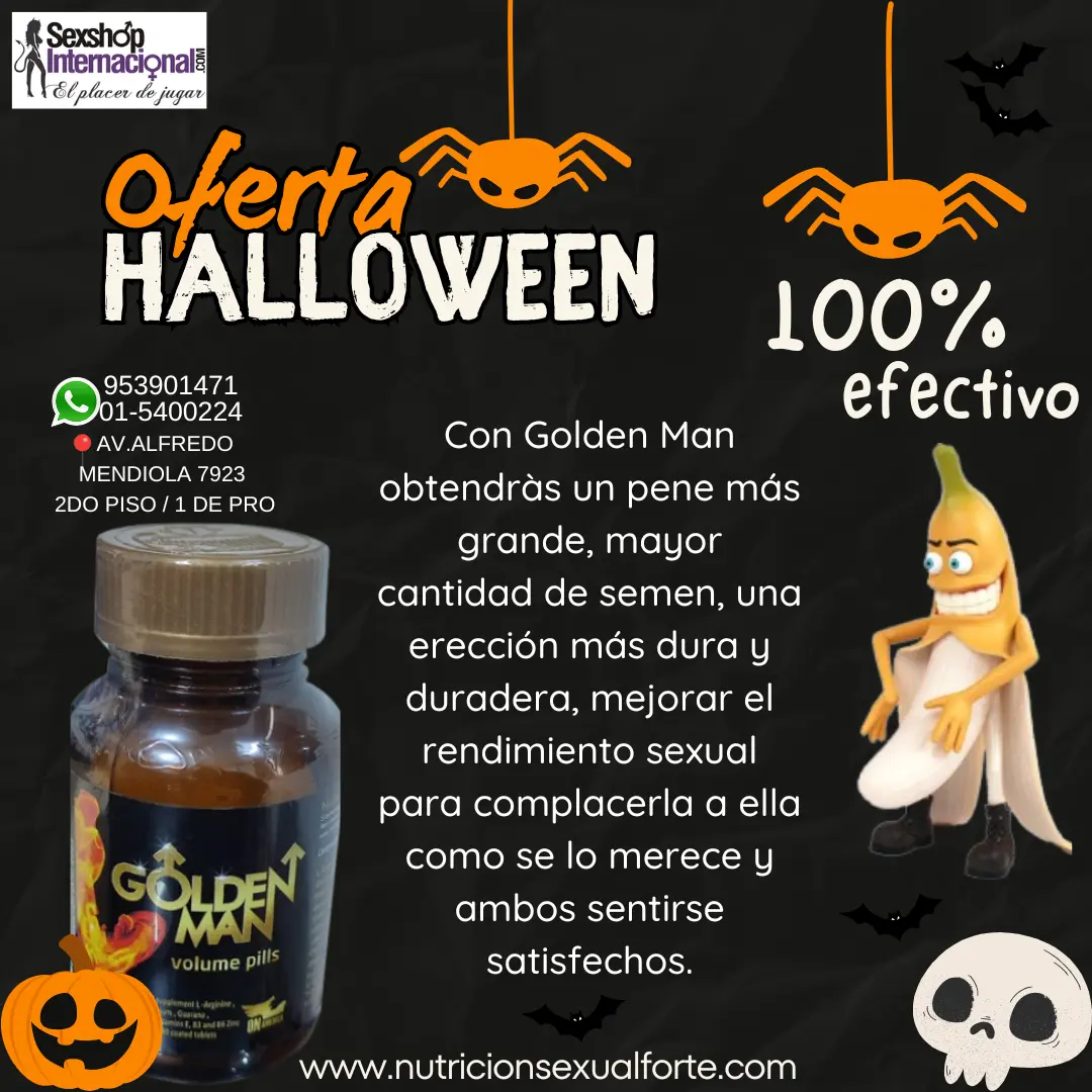 golden man-pastillas para el volumen del pene-los olivos