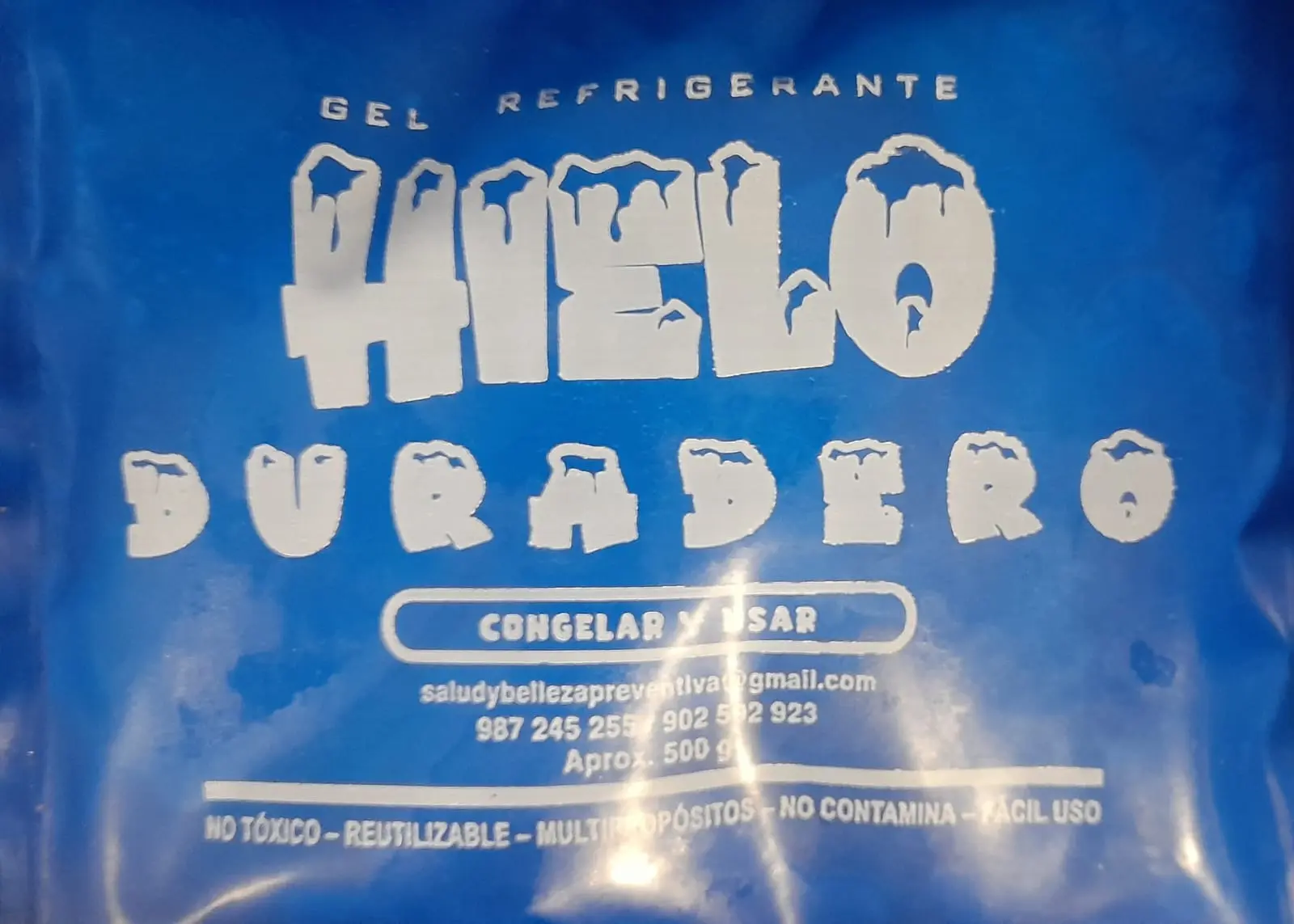 BOLSAS FRIAS REUTILIZABLES HIELO GEL