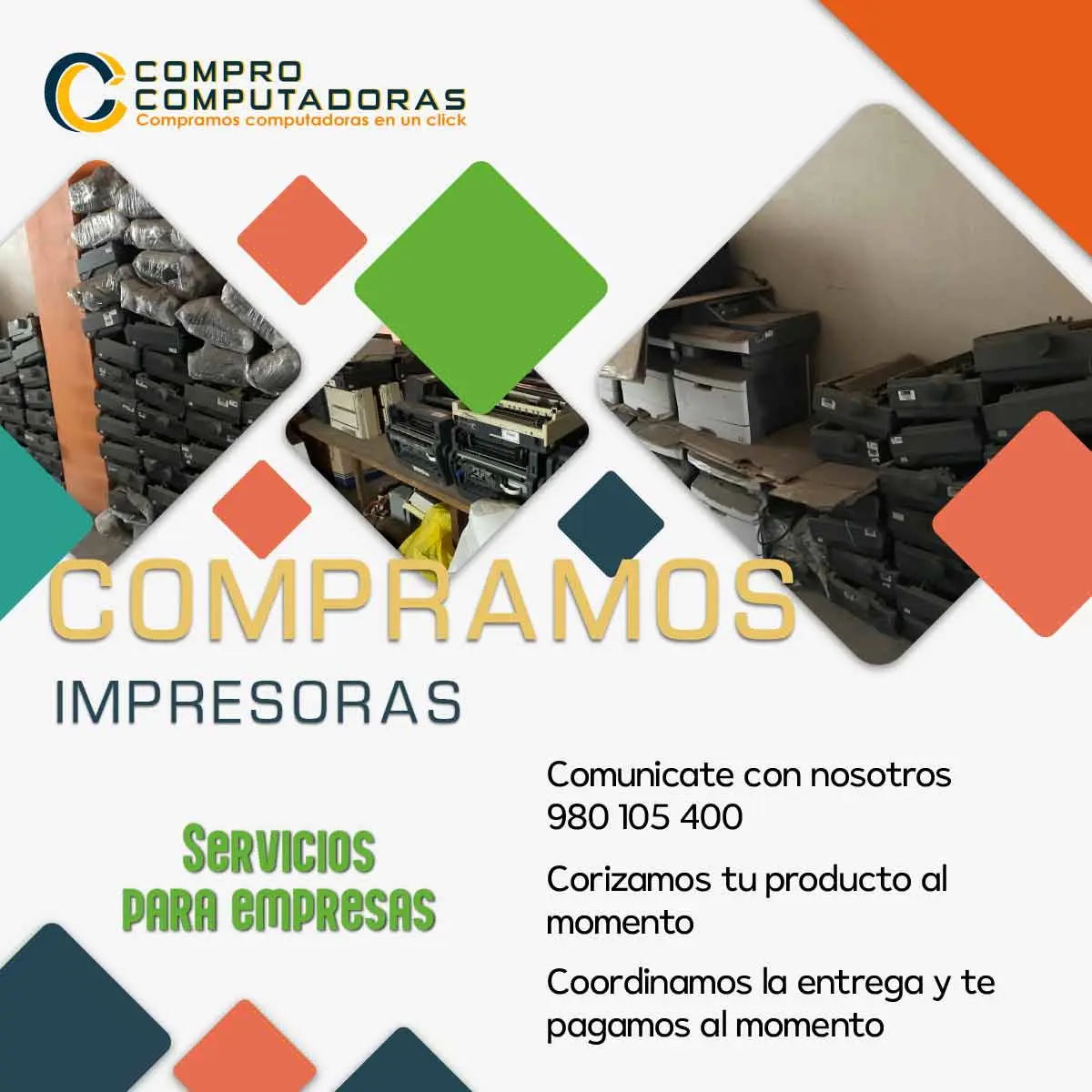 COMPRAMOS IMPRESORAS 