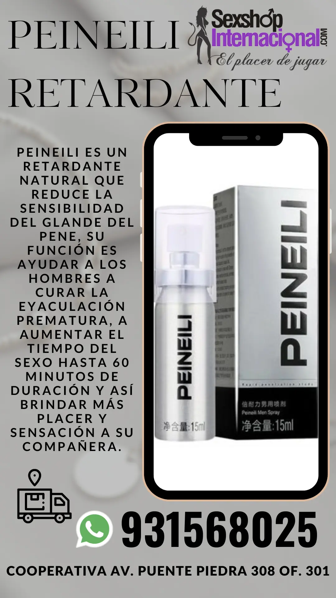 PEINEILI RETARDANTEDELAY SPRAY SEXSHOP EN HALLOWEEN 931568025