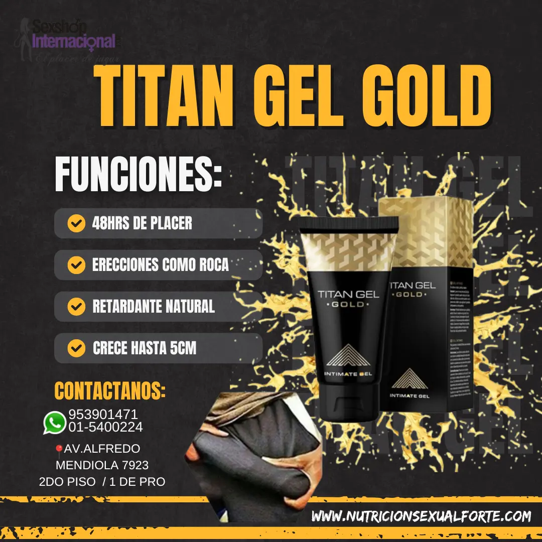 TITAN GEL GOLD-GEL AGRANDADOR DE P3N3-OLIVOS