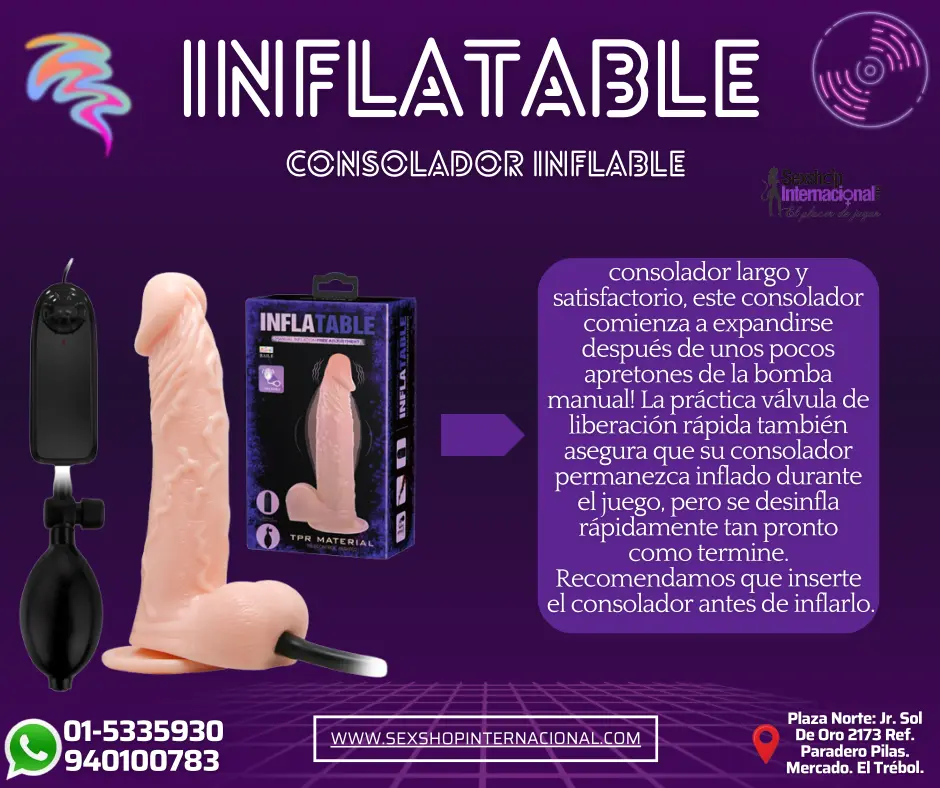 Consolador Inflable inflatable