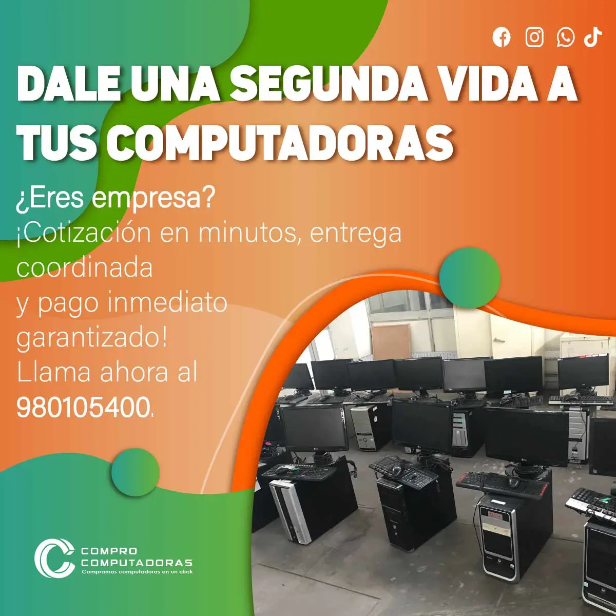 COMPRAMOS COMPUTADORAS 