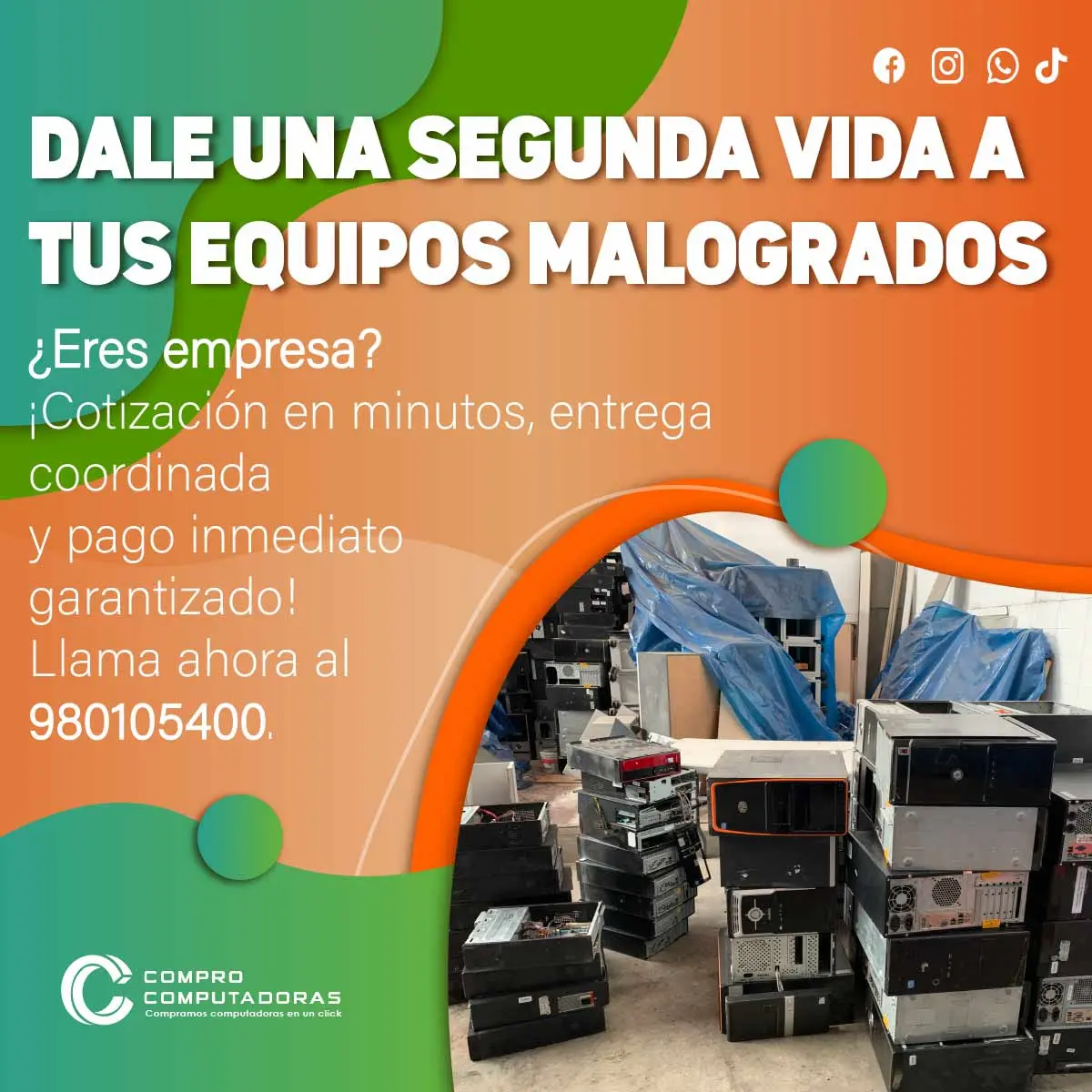 COMPRAMOS EQUIPOS MALOGRADOS