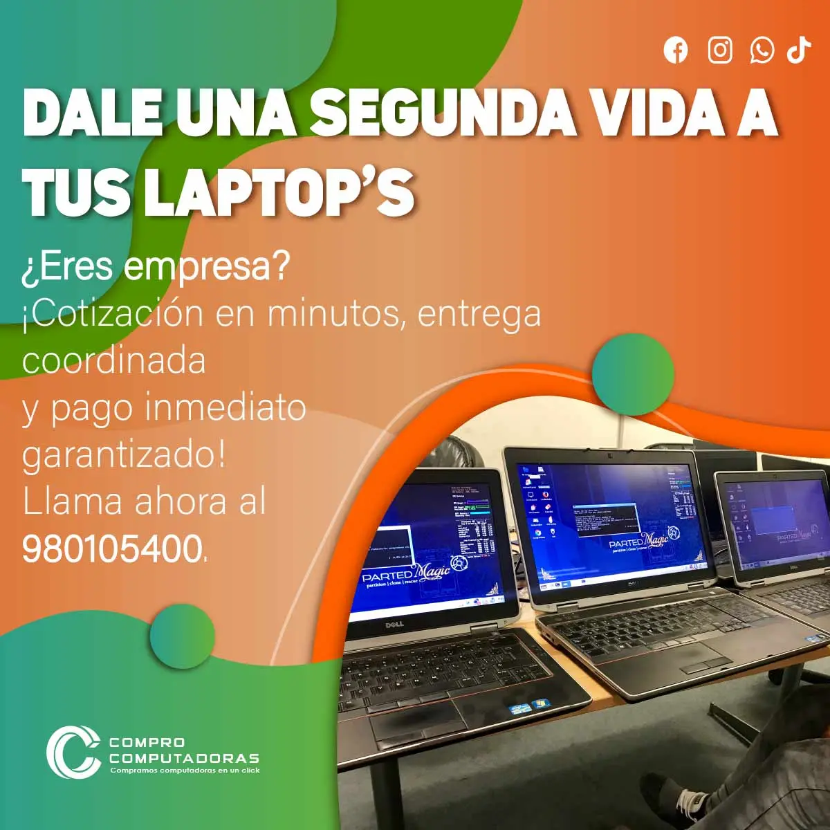 COMPRAMOS LAPTOPS 