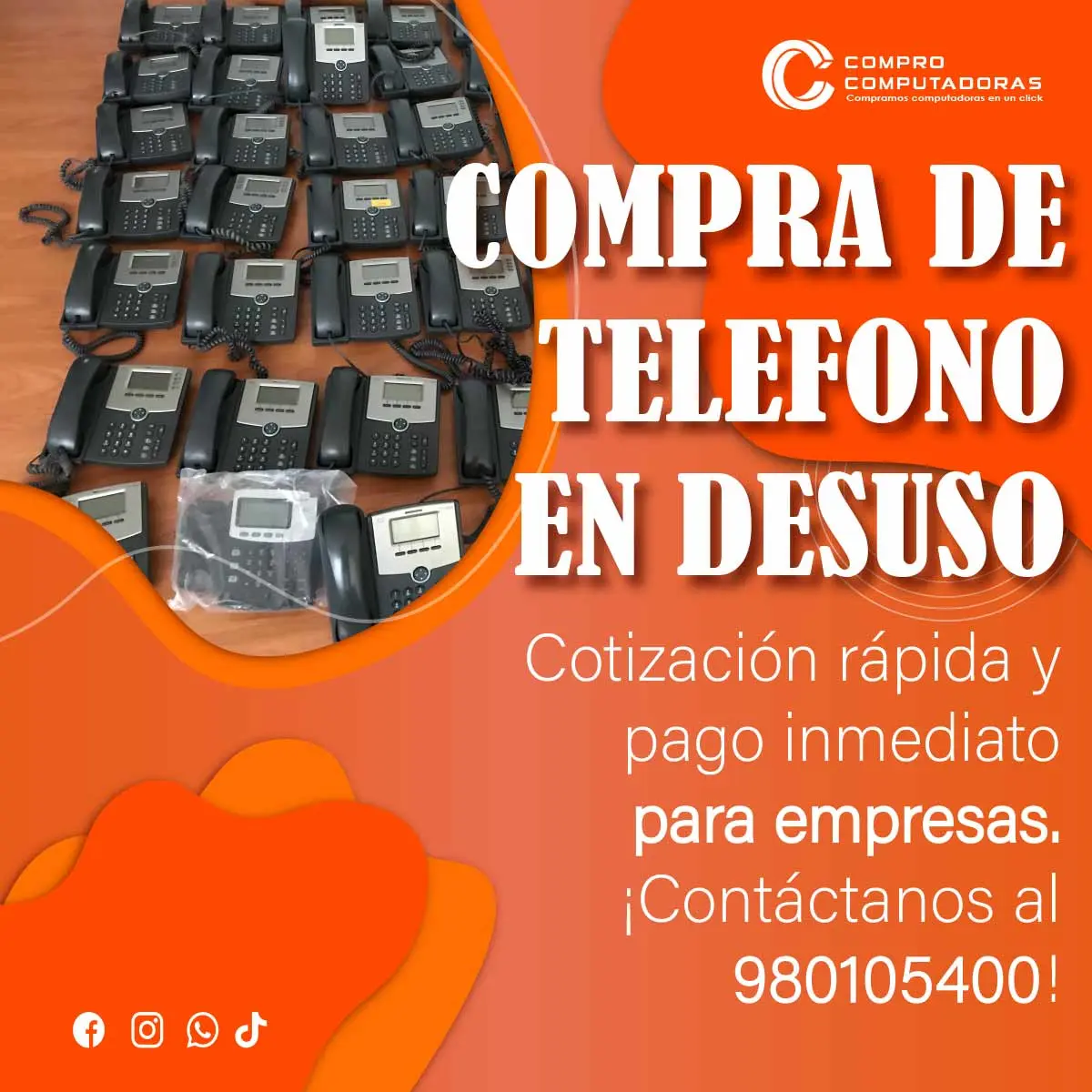 Reciclamos computadoras porque cada equipo cuenta