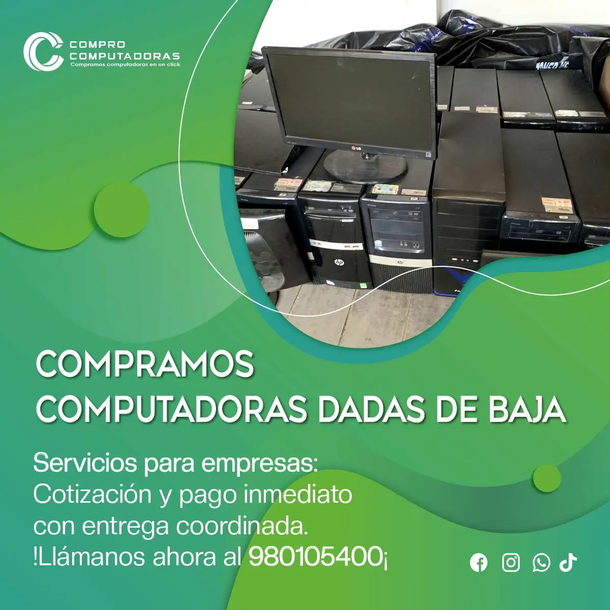 COMPRAMOS COMPUTADORAS 