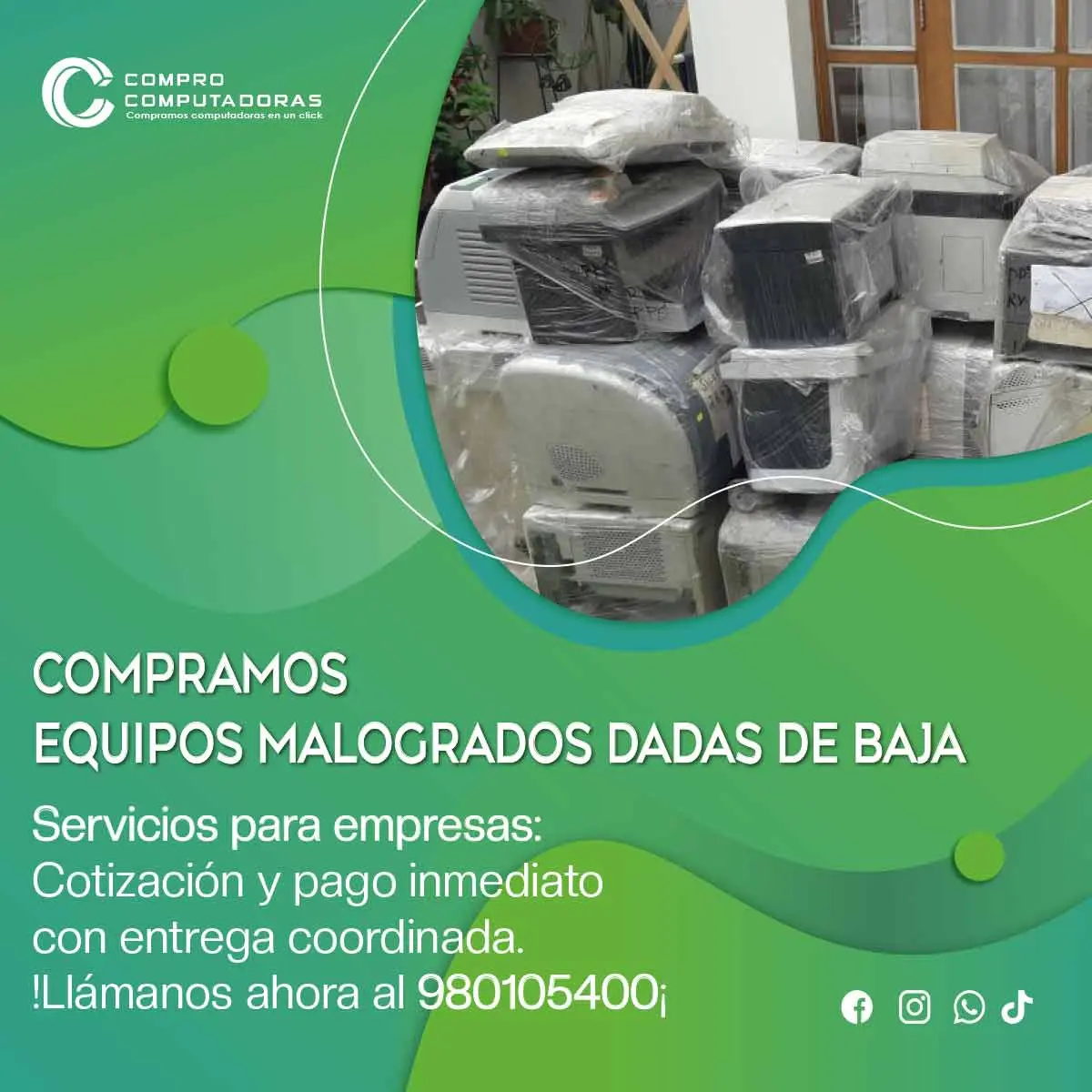 COMPRAMOS EQUIPOS MALOGRADOS