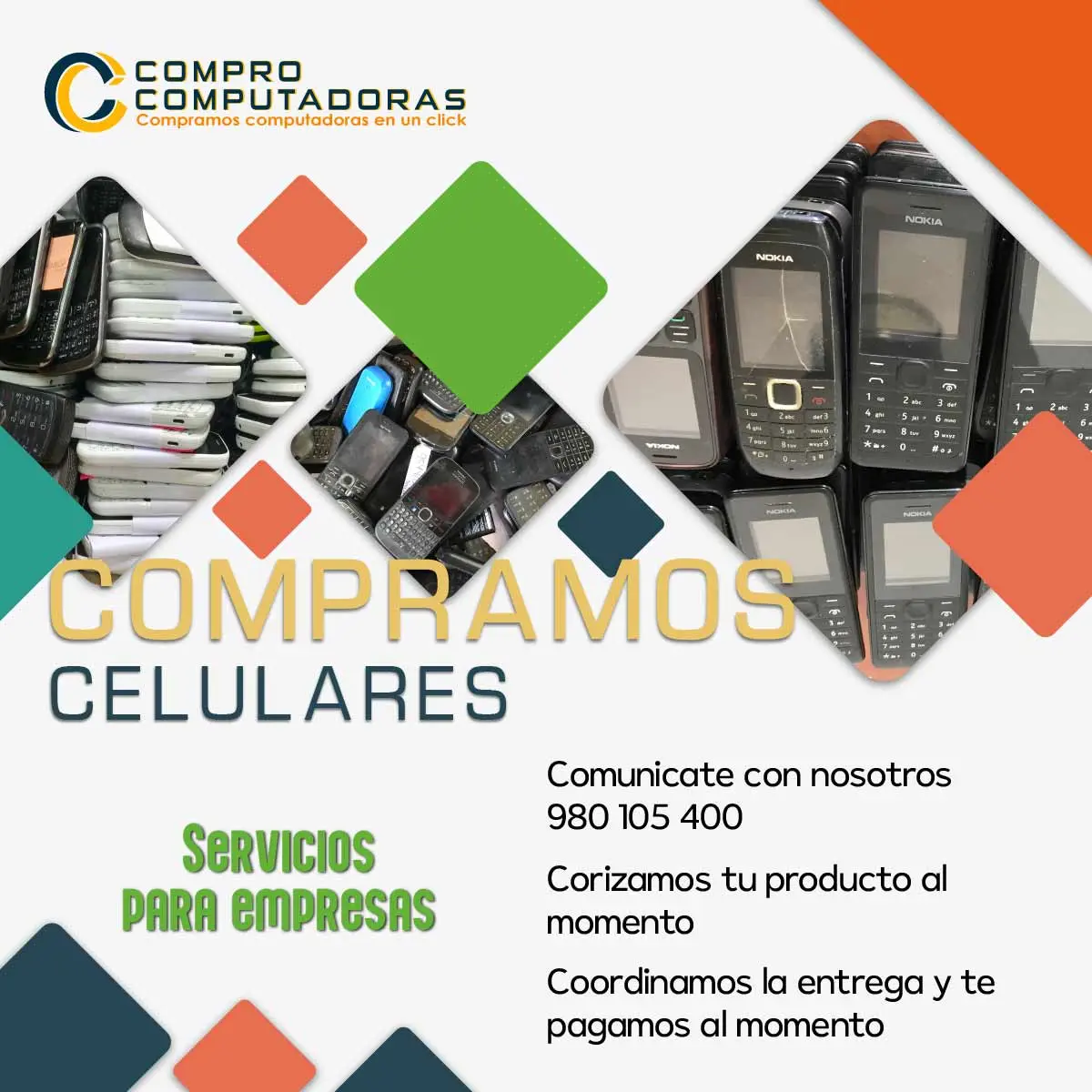 COMPRAMOS CELULARES