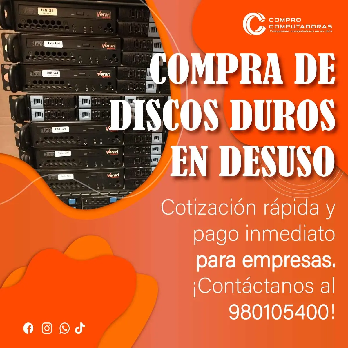 COMPRAMOS DISCOS DUROS 