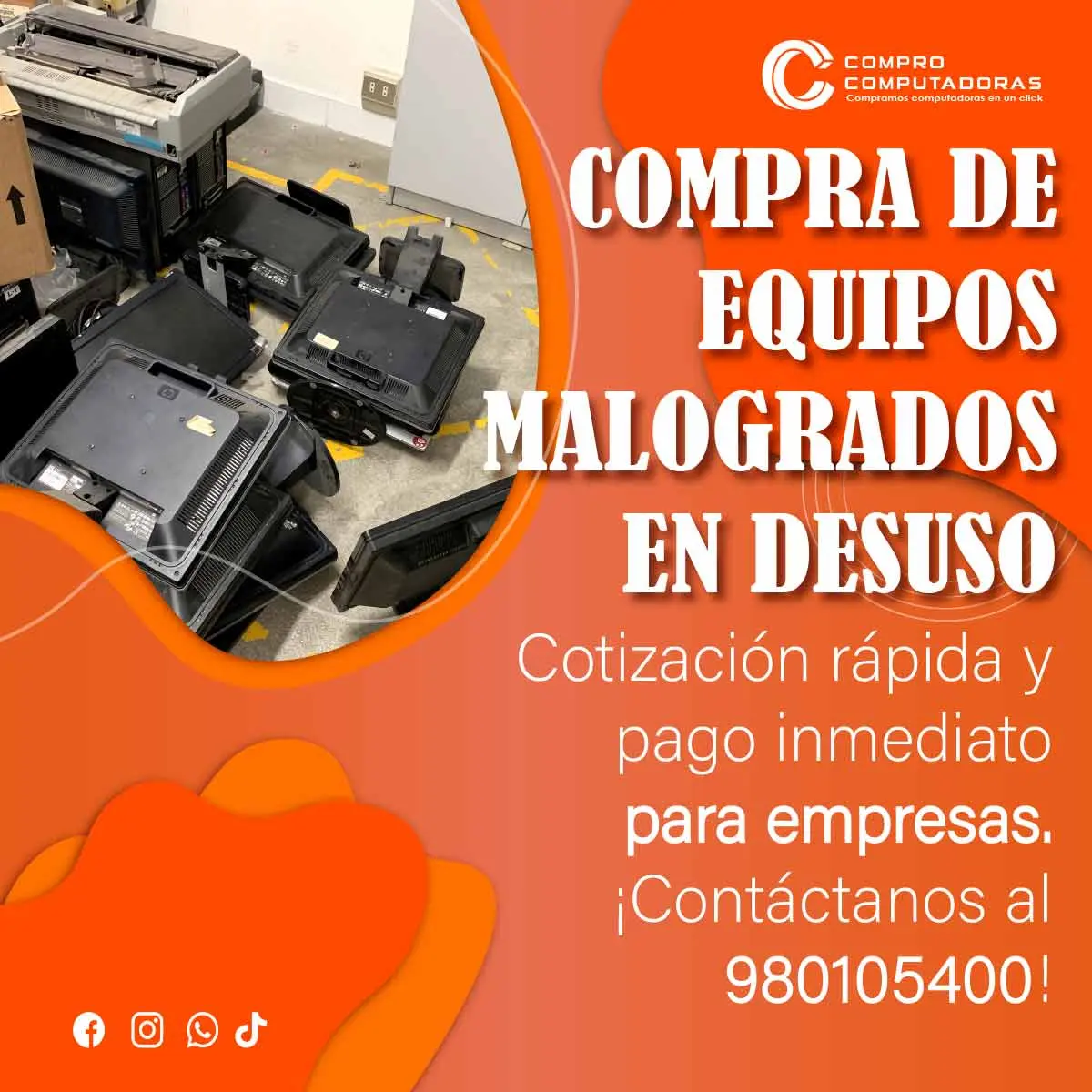 COMPRAMOS EQUIPOS MALOGRADOS