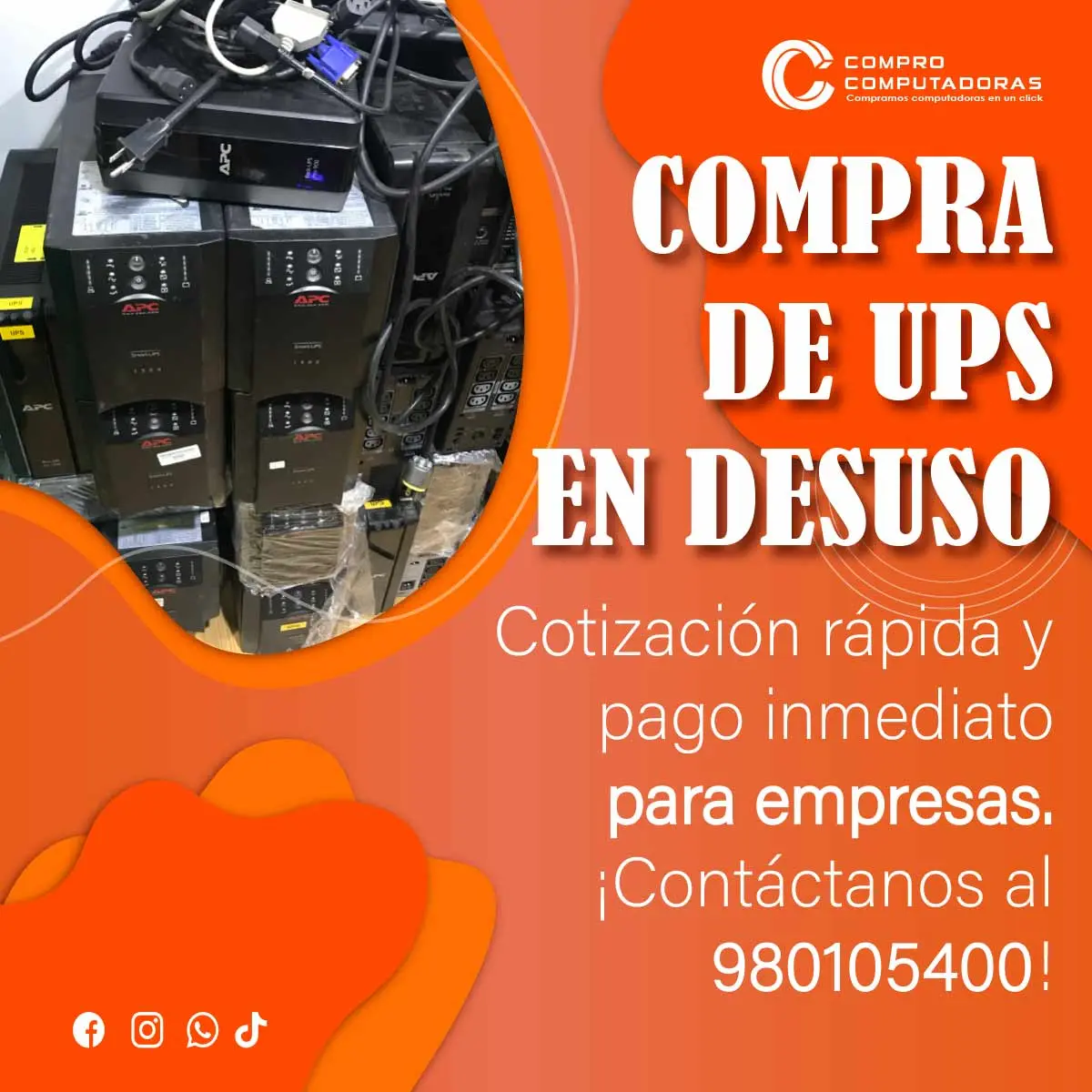 COMPRAMOS UPS