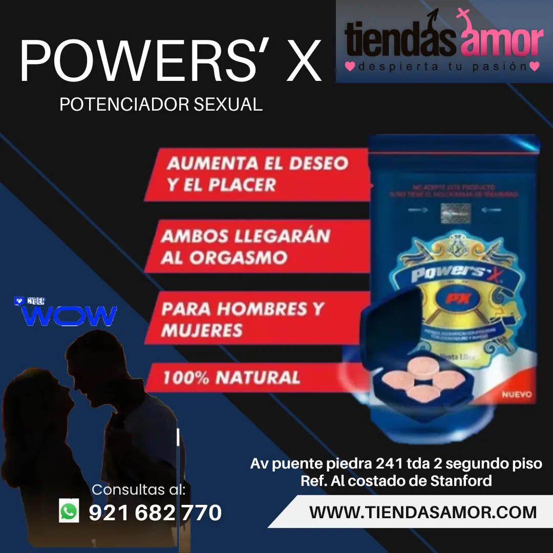 POWER SEX X 4 PAST masculino y femenino