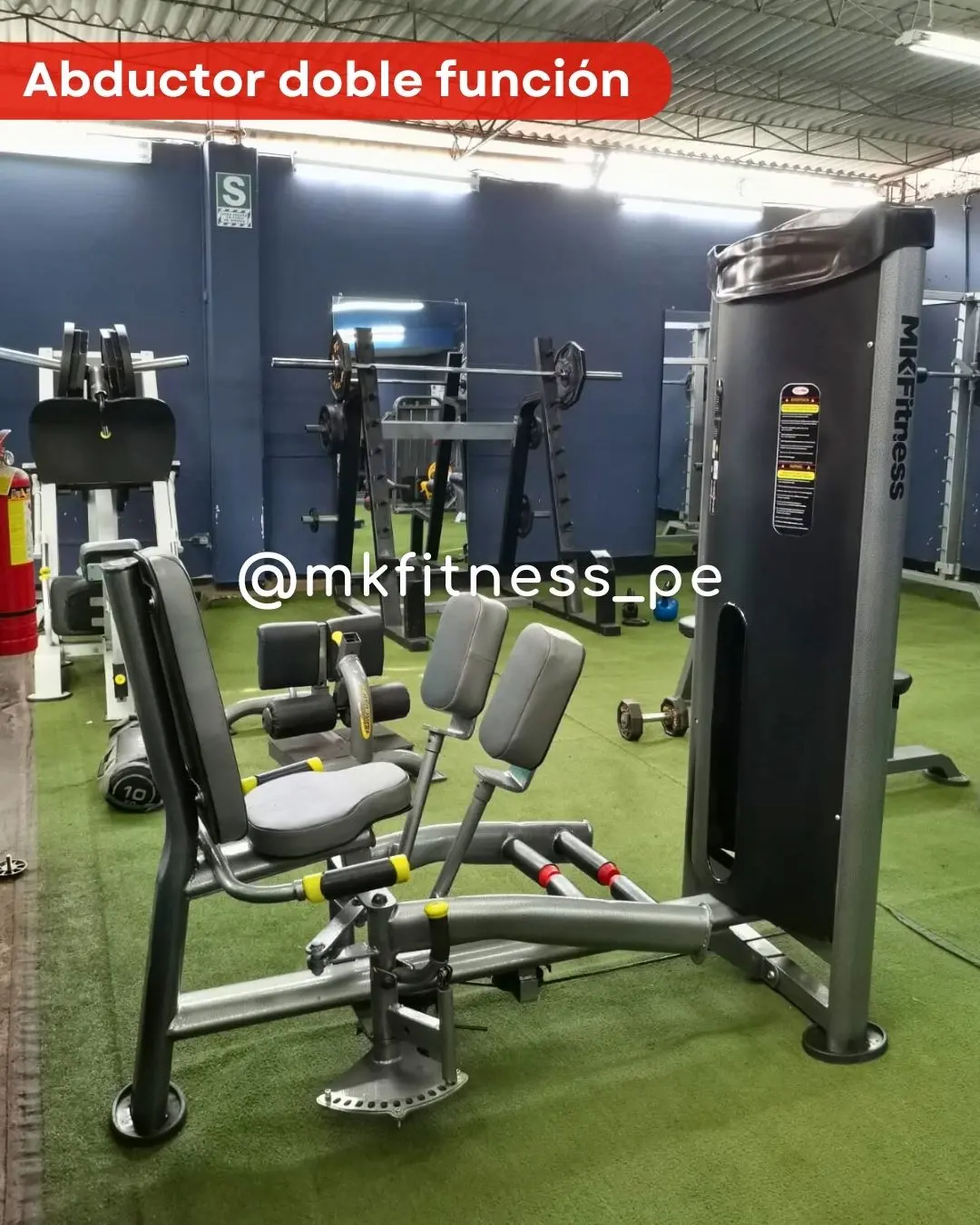 MAQUINAS DE GIMNASIO URBANAS MK FITNESS