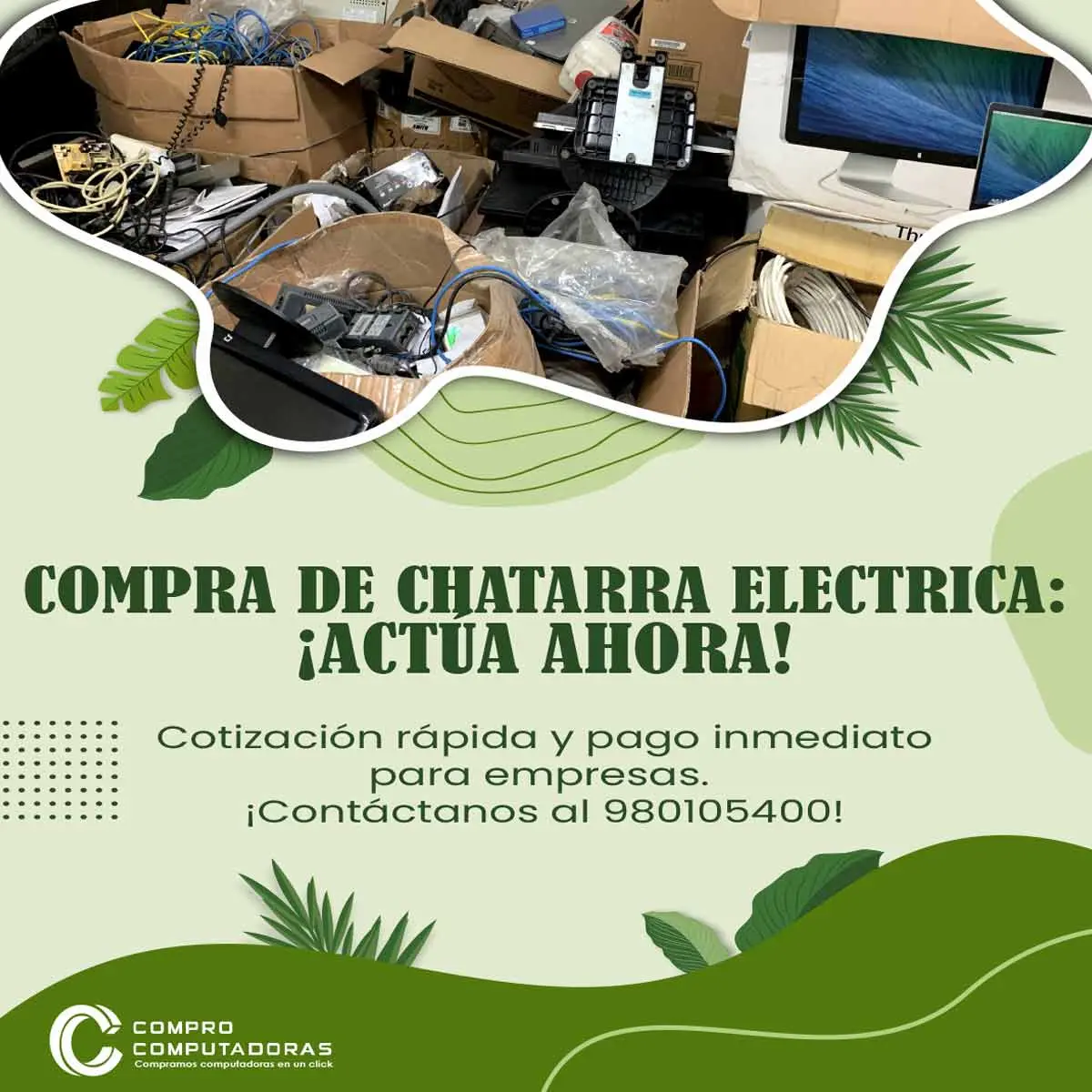 COMPRAMOS CHATARRA ELECTRONICA 