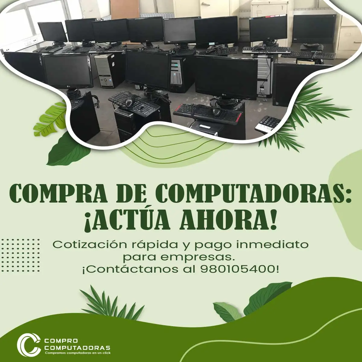 COMPRAMOS COMPUTADORAS 