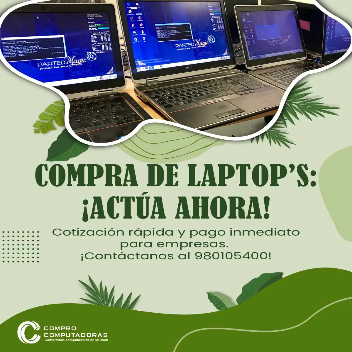 COMPRAMOS LAPTOPS 