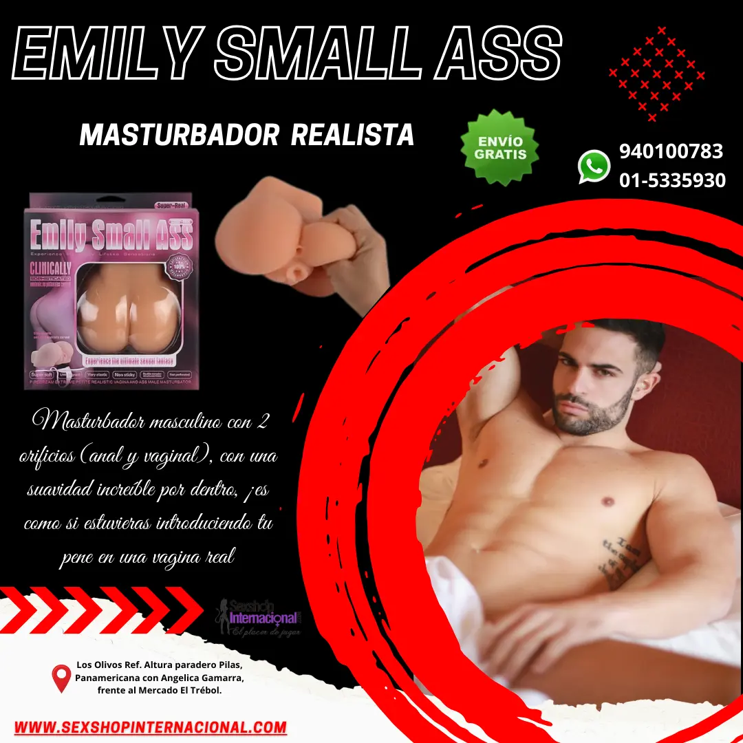 Emily Small Ass masturbador masculino