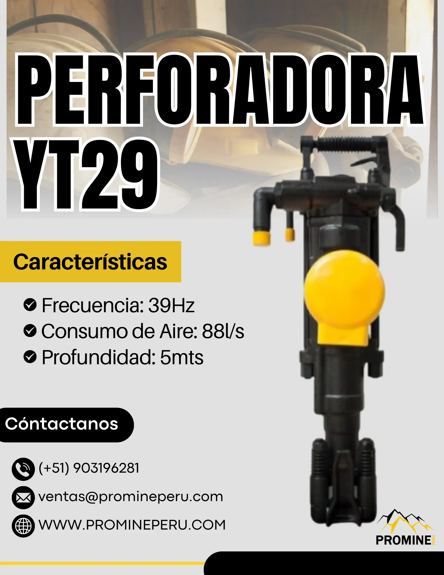 PERFORADORA YT29 