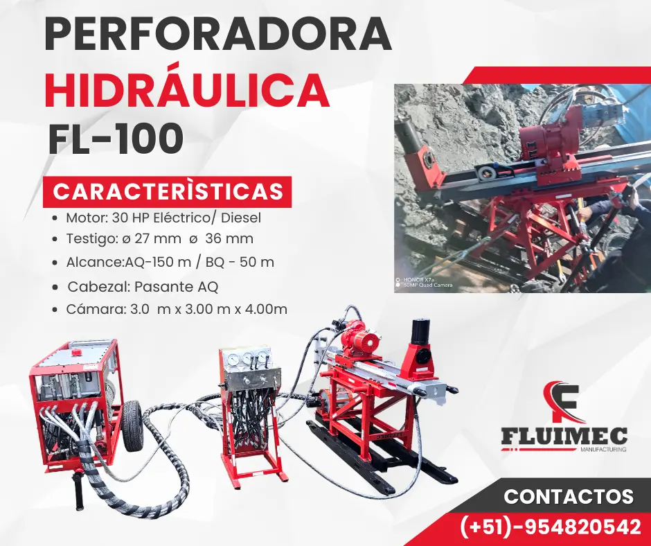 PACKSACK DIAMANTINA FL-150 perforación de rocas