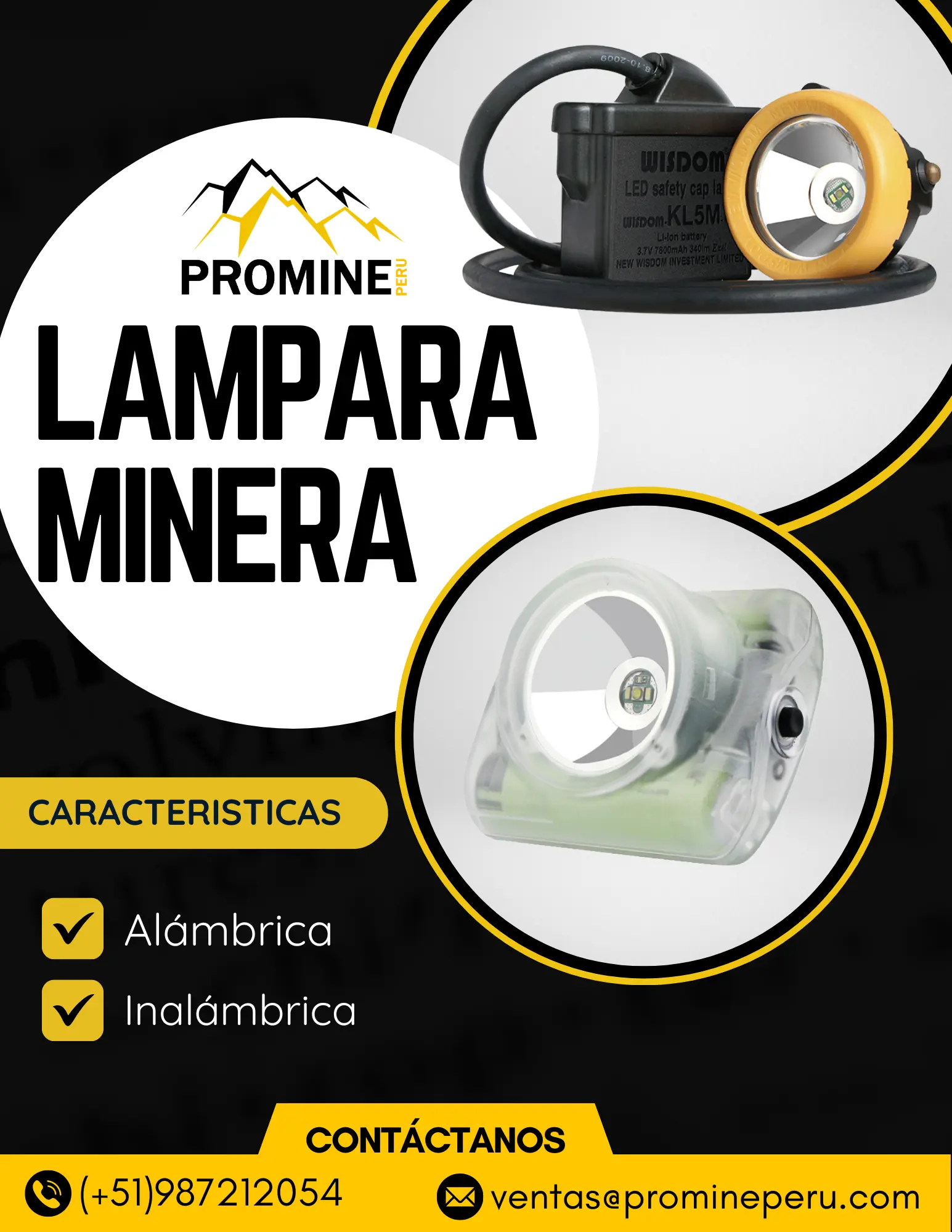 LAMPARAS MINERAS 