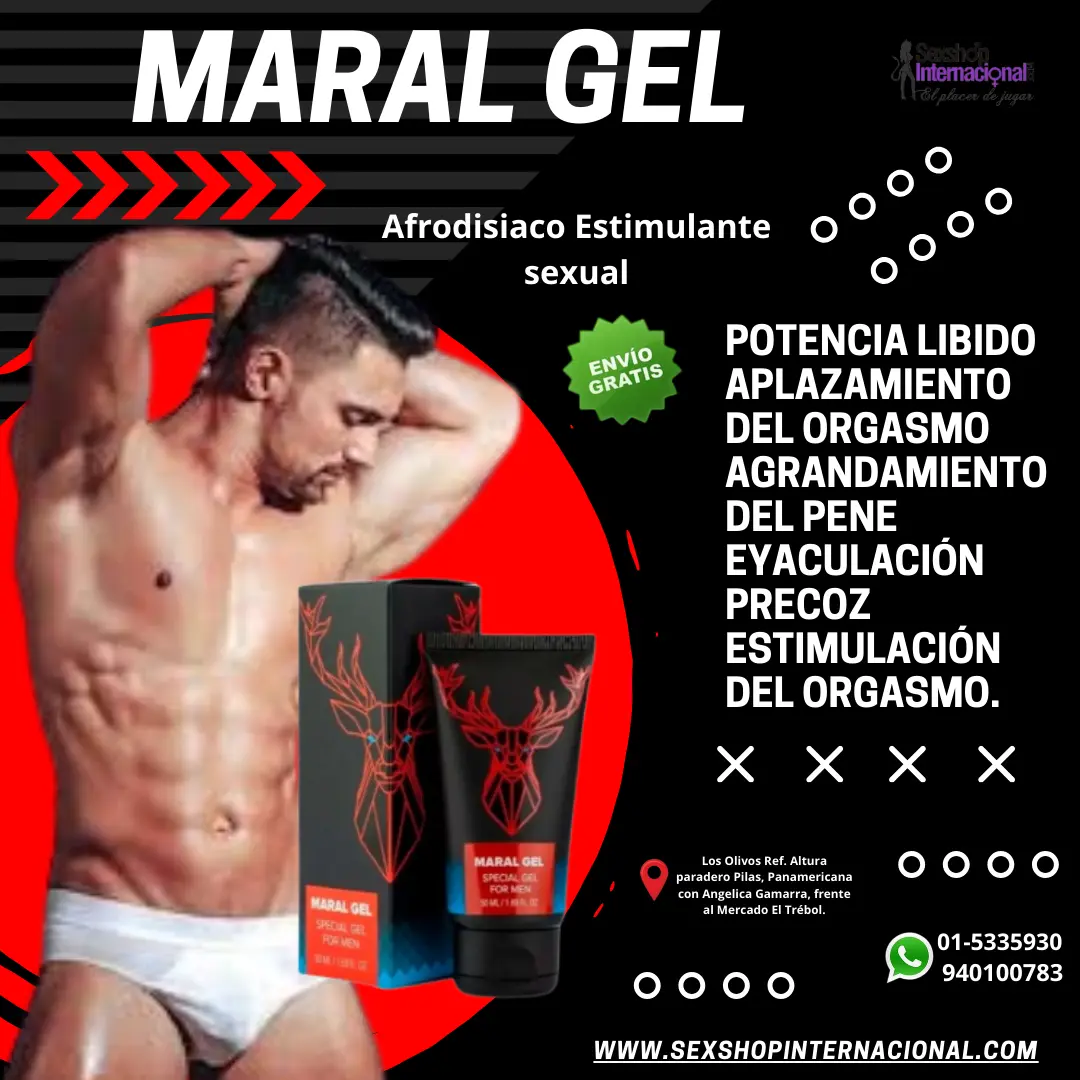 Maral Gel Potenciador De La Erección