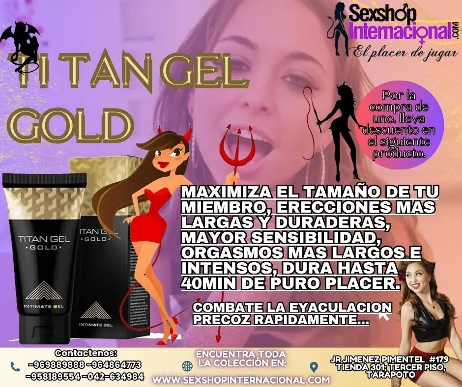 TITAN GEL GOLD RETARDANTE EFECTIVO MAYOR DURACION