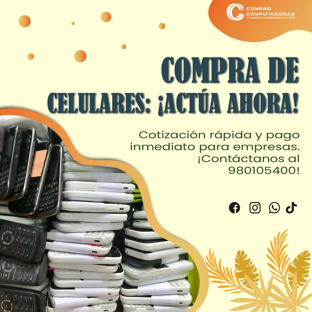 COMPRAMOS CELULARES