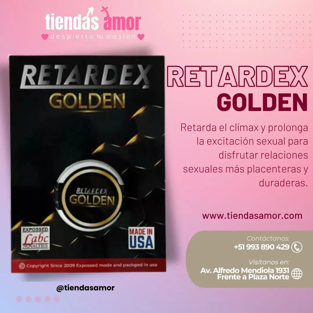 crema retardante RETARDEX GOLDEN