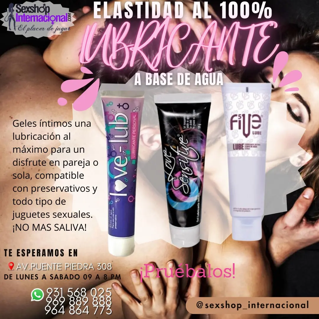 LUBRICANTE A BASE DE AGUA - SEXSHOP PUENTE PIEDRA 308