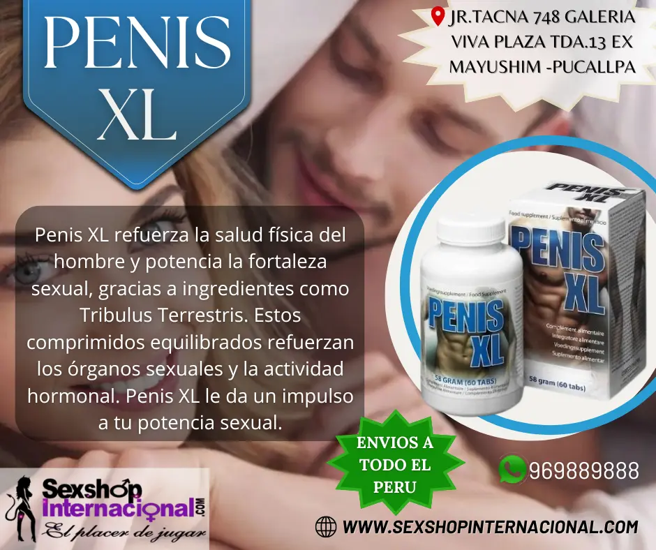 QUIERES TENER UN PENE GRANDE Y MEJORAR TU POTENCIA PENIS XL ES PARA TI 