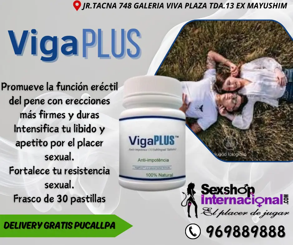 VIGA PLUS TU MEJOR OPCION PARA MEJORAR TU VIDA SEXUAL AL MAXIMO Y TENER ERECCIONES FUERTES